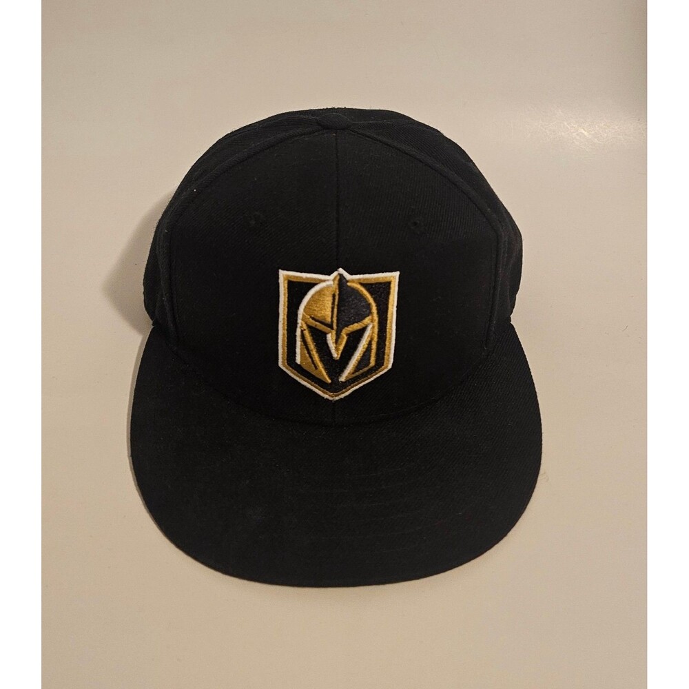 Vegas Golden Knights NHL Hockey American Needle Fitted  Hat Sz 7 1/8 Cap VGK Las